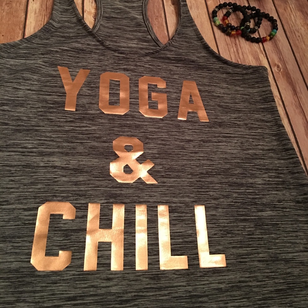 NEW Yoga and Chill tank - Picture 5 of 8